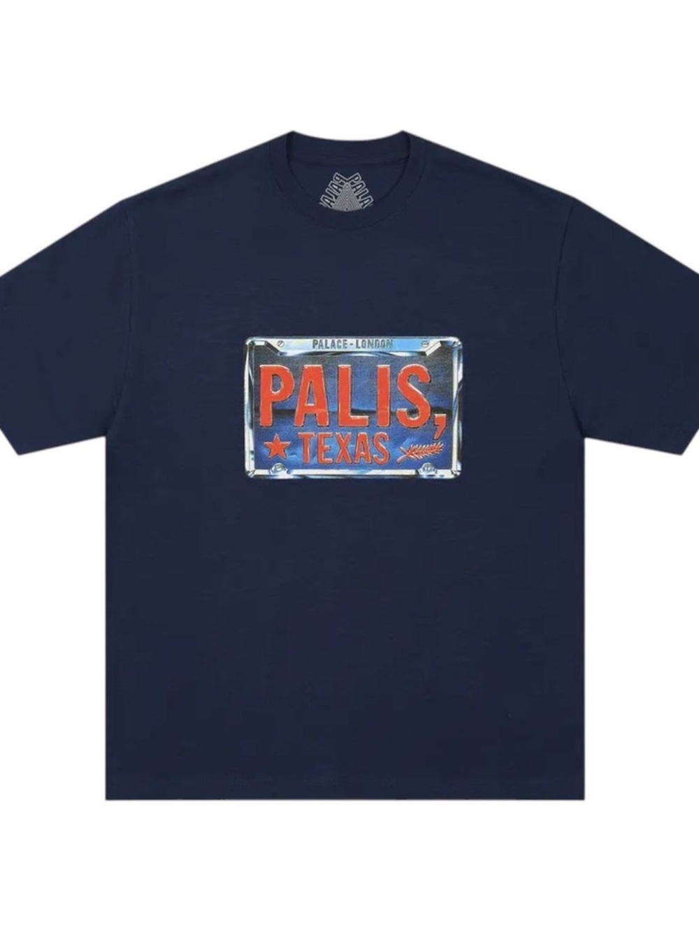 New PALACE Navy Graphic 'Palis, Texas' Tee